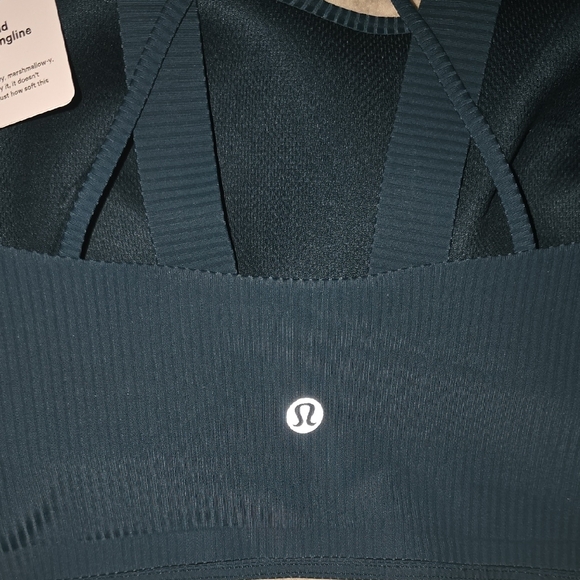 LULULEMON Like A Cloud Longline Ribbed D/DD COLOR CODE INCB SIZE 10 NWT - Picture 2 of 5